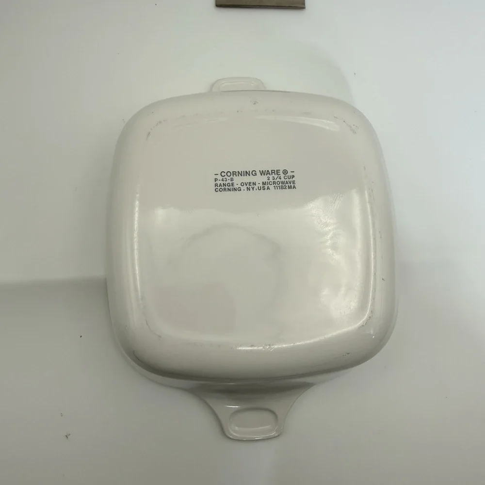 Vintage Corning Ware Spice of Life Mini Casserole Dish P-43-B No Lid 2 3/4 cup